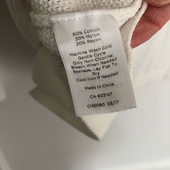 Simple White Sweater - Picture 5 of 5